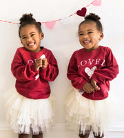 Loved Sweatshirt Organic Cotton Toddler